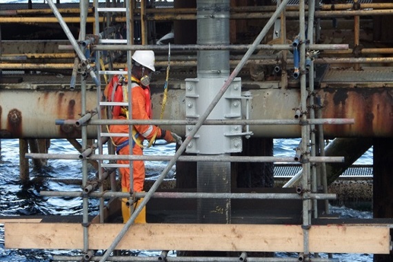 12″ Riser Cladding Work- ExxonMobil – Chenotech Nigeria Limited
